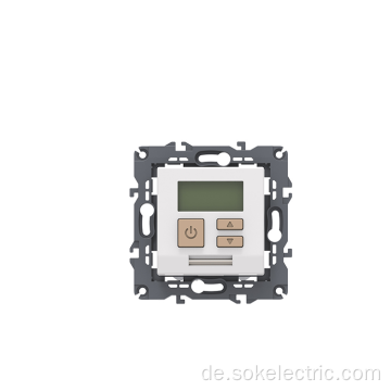 hochwertiger digitaler Thermostatschalter Touch elektrische Wandschaltersteckdose